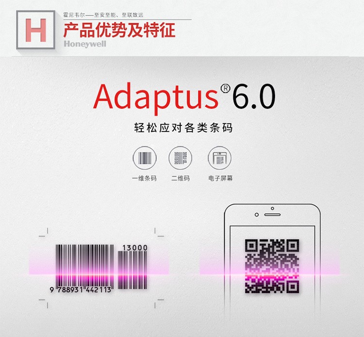 霍尼韦尔1902GHD（Honeywell）无线扫码枪 扫码枪 条形码 二维码工业扫描枪 带底座 快递商超物流扫描扫码枪