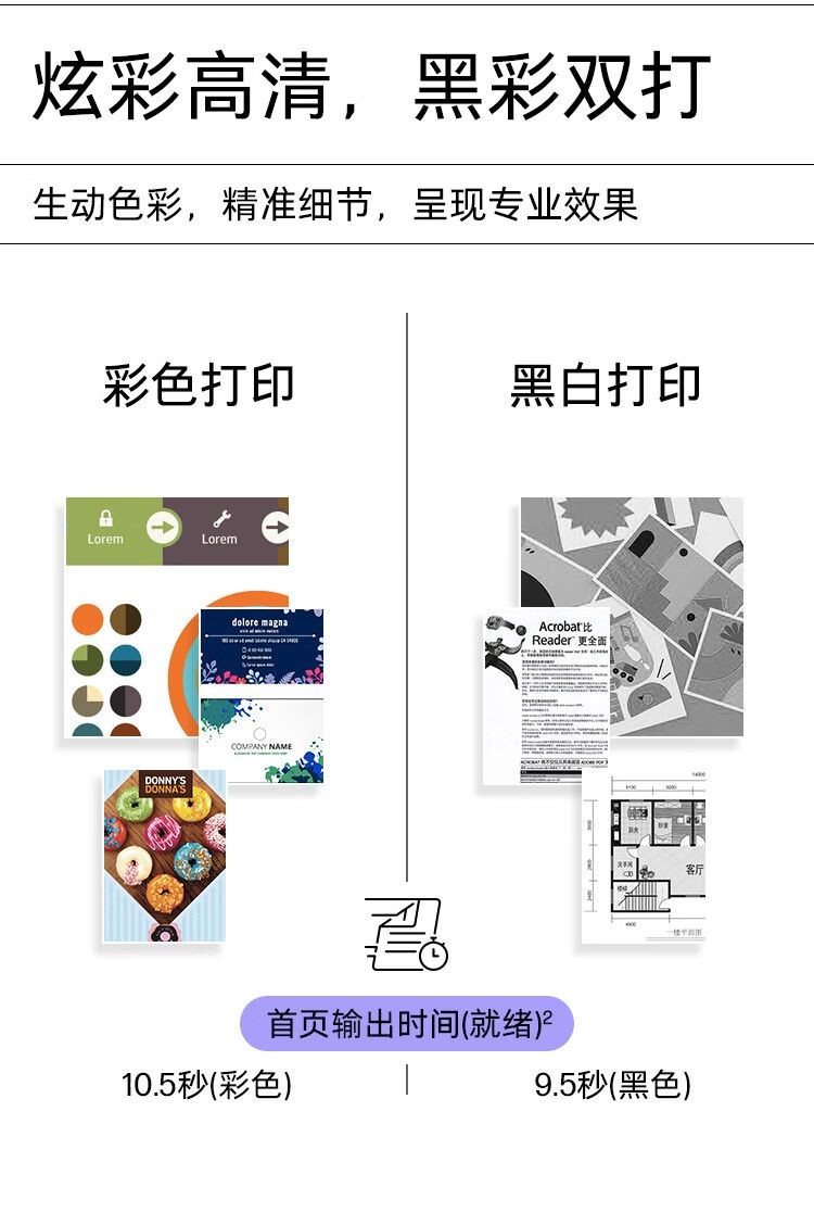 惠普（HP） 4303Fdw 彩色激光多功能一体机 代替479Fdw 打印复印扫描 自动双面打印传真企业商用办公四合一