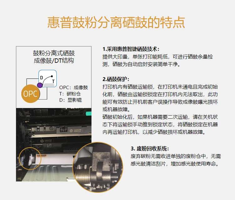 惠普（HP）19A（CF219A）原装成像鼓单支装（适用hp M104a/w M132a/nw/fn/fp/fw）打印页数12000