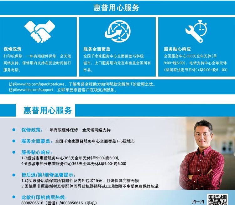 惠普（HP）M126nw黑白激光无线多功能打印机（打印 复印 扫描） 升级型号为1188nw