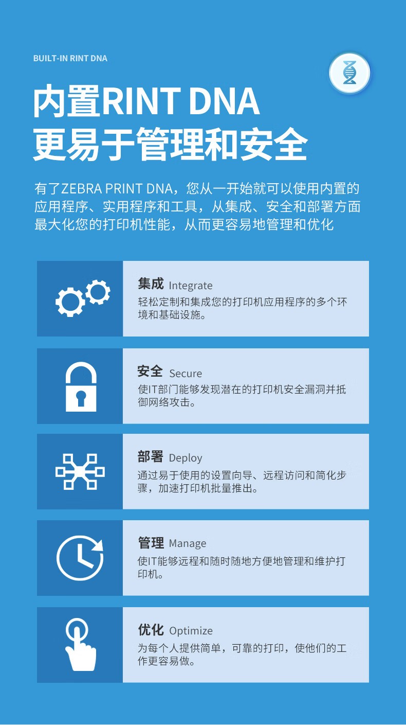 ZEBRA斑马ZD421标签条码打印机不干胶服装吊牌外卖快递二维码电子面单固定资产打印桌面办公GT800升级款