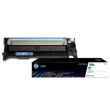 惠普（HP）118A（W2081A）粉盒 原装硒鼓青色单支装（适用hp 150a/w 178nw 179fnw）打印页数700