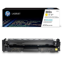 惠普（HP）（CF502X）原装硒鼓 202X系列 黄色单支装（适用hp m281fdw/254dw/254NW/280NW/281FDN）打印页数2500