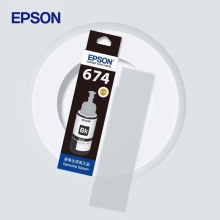 爱普生（EPSON）T6741黑色墨水适用L801/L805/L810/L850/L1800 爱普生原装墨水
