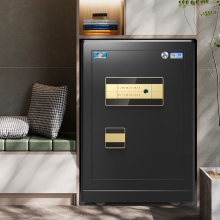 虎牌 尊虎-黑色60指纹 保险柜家用办公小型国标认证保险箱60cm指纹密码全钢防盗财务专用保密柜 尊虎系列 商务黑