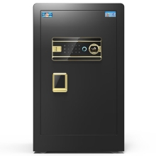 虎牌 博瑞70黑指纹 保险柜家用办公小型指纹密码保险箱全钢防盗可入墙保密保管柜 博瑞系列 70cm 钢琴黑