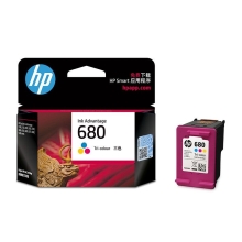 惠普（HP）680原装彩色墨盒 适用hp 2138/2677/3636/3638/3838/3776/3777/3778/4678/5078/5088打印机 墨盒
