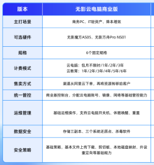 阿里云无影云电脑租赁、月租、季租、年租，数量越多，时间越久、价格越优惠